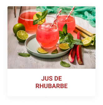 Jus de rhubarbe