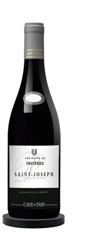 Bouteille de vin accompagnant l'article « Sauté de bœuf aux mûres sauvages »